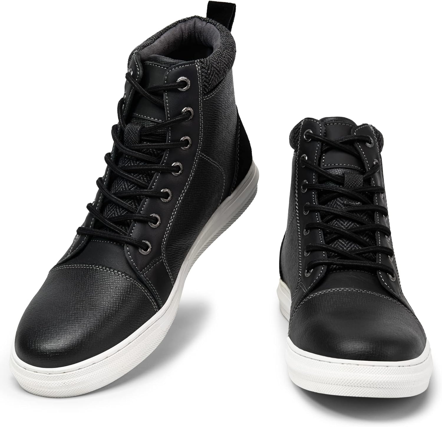 Arkbird Casual Sneaker Shoes, Lace-up Leather Chukka Boots for Men ...